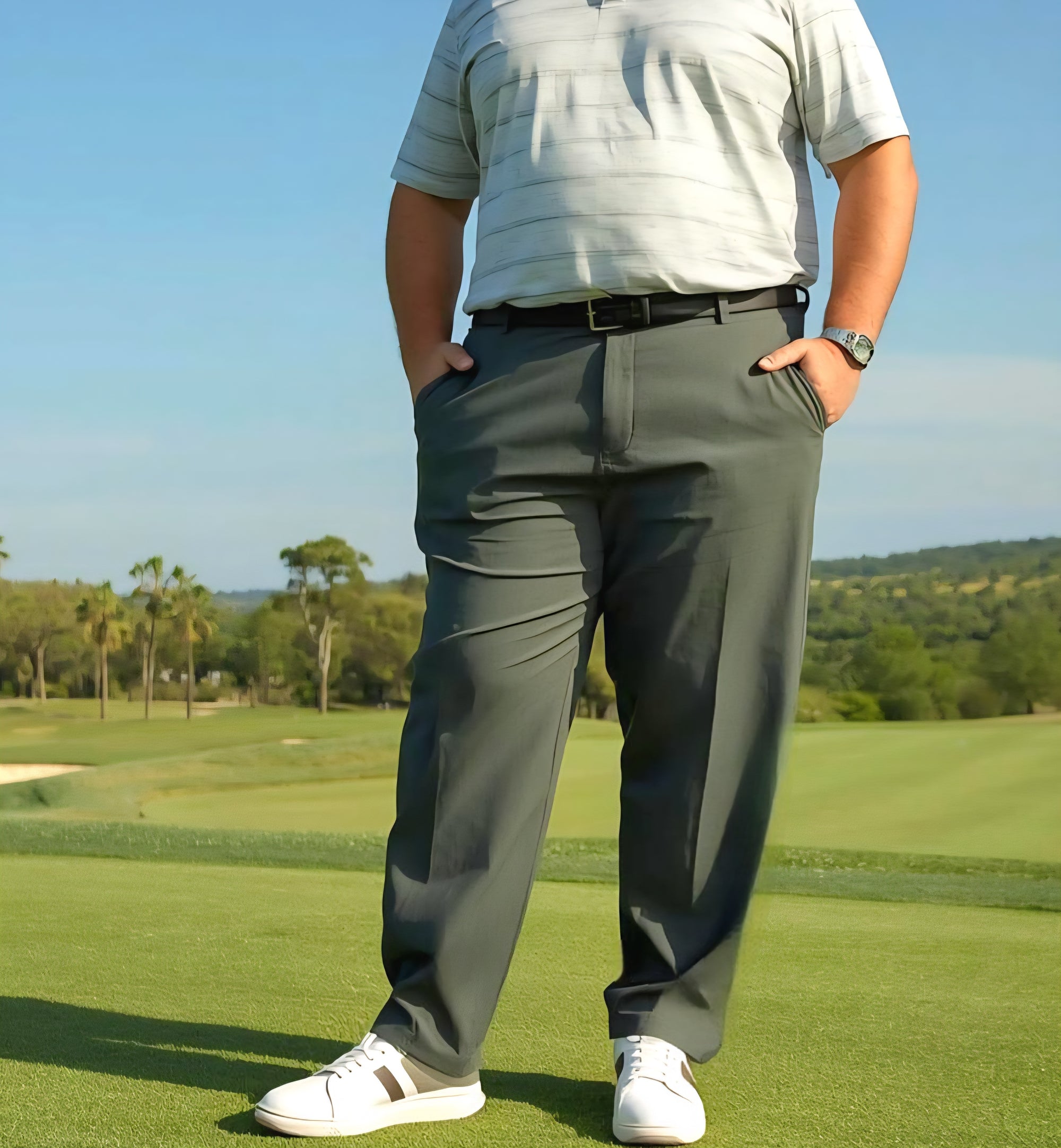 Plus Size Precision Performance Trouser